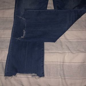 Madewell Cali Demi-Boot Raw Hem Size 31